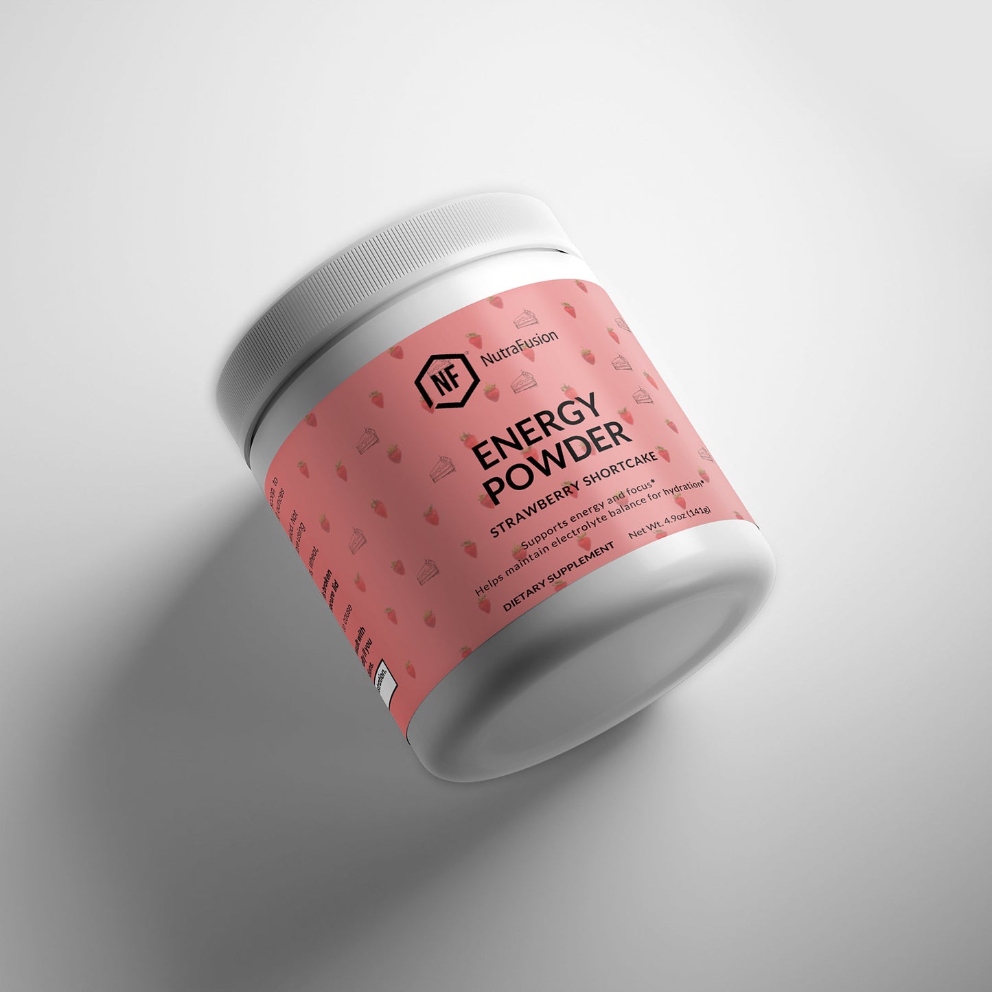 Energy Powder (Strawberry Shortcake)